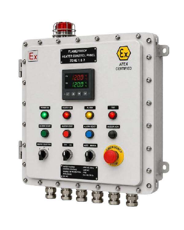 Flame Proof Heater Control Panel in Dubai